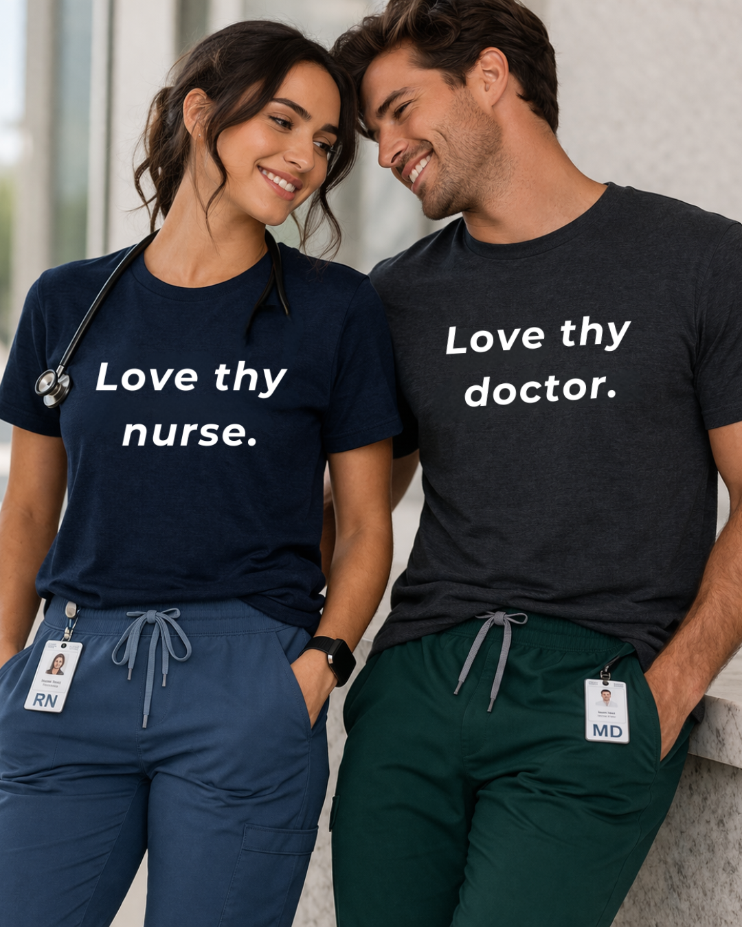 Love Thy Nurse — Unisex Premium Tee